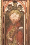 unknow artist Painted Screen of St Paul oil